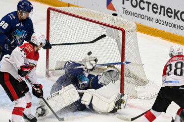 Фотография к новости: "Барыс" проиграл омскому "Авангарду"