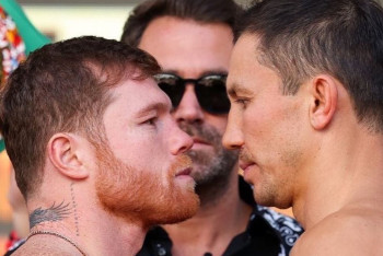 Фотография к новости: Головкин оказался тяжелее Канело на 200 граммов