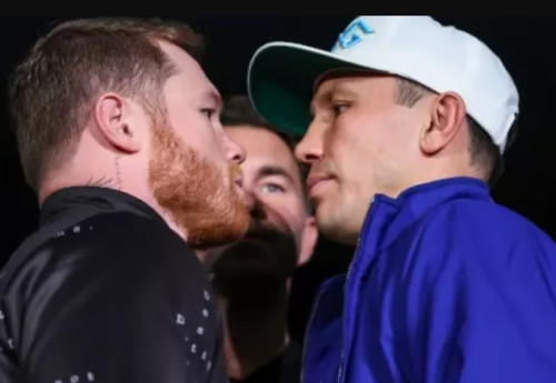 Фотография к новости: Долгожданная трилогия: Головкин и "Канело" прибыли на T-Mobile Arena