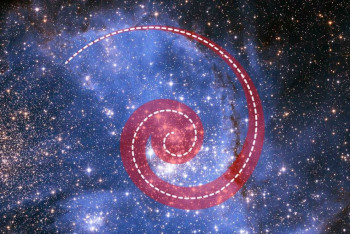 Фотография к новости: Необычная оптическая иллюзия обнаружена в космосе