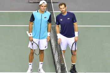 Дмитрий Попко уступил двукратному Олимпийскому чемпиону в "Кубке Дэвиса"