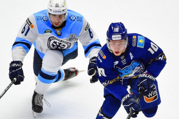 Фотография к новости: "Барыс" обыграл "Сибирь"