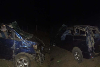 Фотография к новости: Минивэн съехал в кювет в Павлодарской области: двое детей погибли