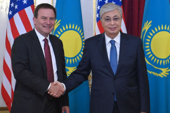 Фотография к новости: Производство на месторождении Кашаган обсудили в США