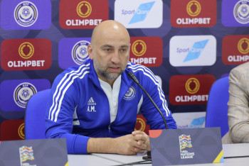 "Это будет тяжёлая игра" -  главный тренер сборной Казахстана о подготовке к матчу Лиги наций