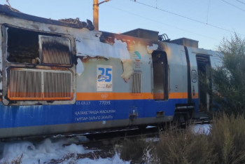 Фотография к новости: Пожар в вагоне поезда "Алматы — Петропавловск": пассажирам вернут часть денег за билеты