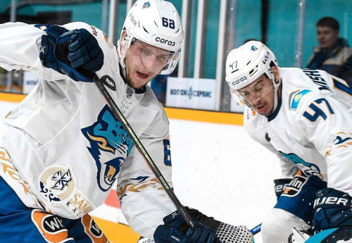 Фотография к новости: "Барыс" проиграл череповецкой "Северстали"