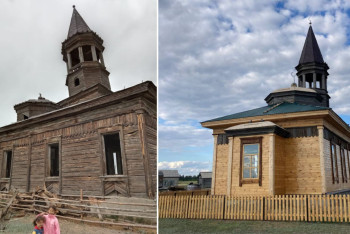 Фотография к новости: Памятник с большой дороги: как сейчас выглядит легендарная Аккульская мечеть?