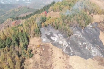 Фотография к новости: Пожар в урочище Кок-Жайлау ликвидирован