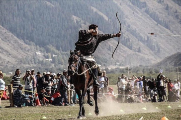Фотография к новости: Казахстан завоевал первую медаль на Всемирных играх кочевников в Турции