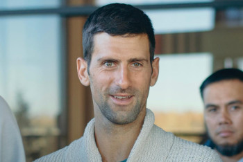 Новак Джокович прилетел в Казахстан