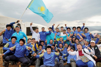 Фотография к новости: Казахстан завоевал девять медалей на IV Всемирных играх кочевников