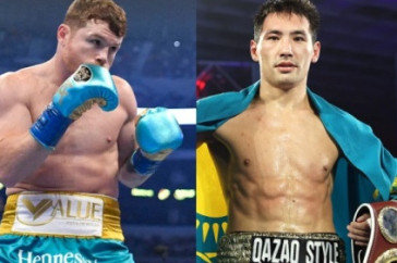 Фотография к новости: "Непобеждённый казах хочет отомстить за Головкина". На родине "Канело" отреагировали на угрозы Алимханулы