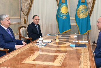 Фотография к новости: Токаев принял представителя Казахстана при ООН