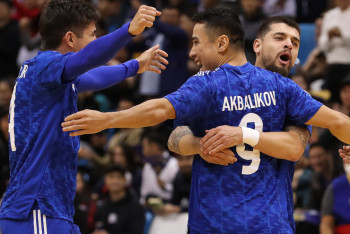 Фотография к новости: Сборная Казахстана по футзалу стартовала с победы в квалификации на чемпионат мира-2024