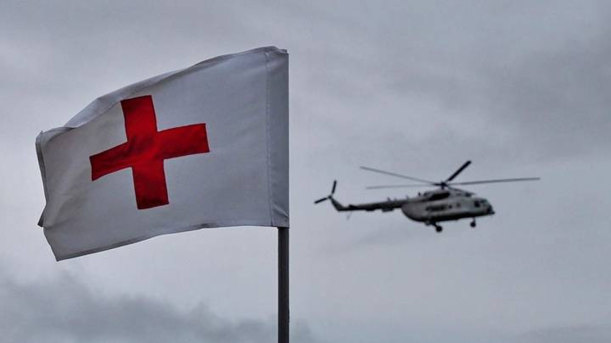 Красный Крест приостанавливает операции в Украине