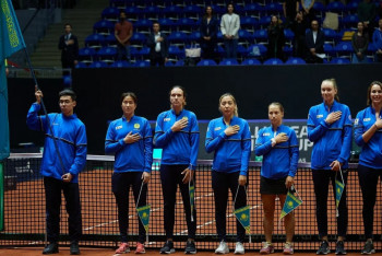 Фотография к новости: Определён состав сборной Казахстана на Кубок Билли Джин Кинг