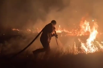 Фотография к новости: В ВКО остался только один очаг возгорания - МЧС