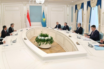 Фотография к новости: Касым-Жомарта Токаева пригласили посетить Сингапур