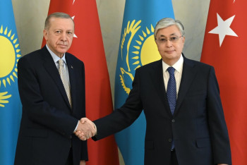 Фотография к новости: Президент Турции пожелал удачи Токаеву на выборах