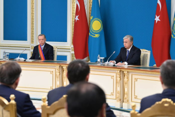 Фотография к новости: Пусть наше единство и сотрудничество будет вечным - Эрдоган о Казахстане