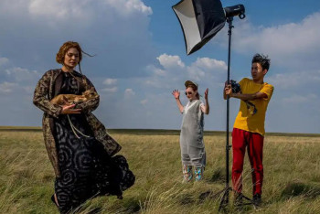 Фотография к новости: "Знал только о Борате": французский фотограф открывает Казахстан для себя и западного мира