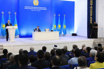 Фотография к новости: Токаев анонсировал начало масштабного строительства в Алматинской области