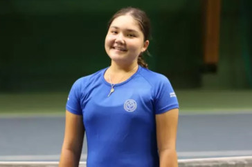 Фотография к новости: 14-летняя казахстанка стала первой ракеткой Азии