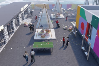 Фотография к новости: Муралы Мухтара Ауезова и Димаша, безопасные пешеходы и линейный парк появятся в Актобе