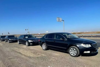 Фотография к новости: Управделами президента подарили акимату Ұлытау подержанные авто