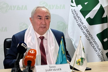 Кандидат Дайрабаев объявил об открытии своего республиканского штаба