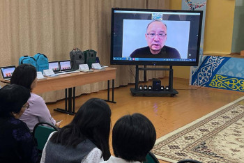 Фотография к новости: Учителям Кокшетау представили первую отечественную платформу цифровых учебников