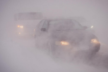 Фотография к новости: Дороги закрыли из-за снегопада в Акмолинской и Северо-Казахстанской областях