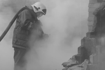 До и после: опубликовано видео из пострадавшего от пожаров села Костанайской области