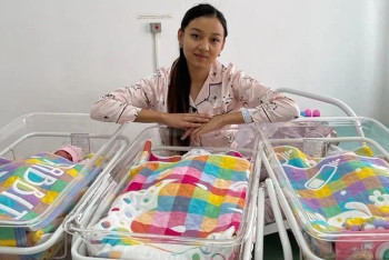 Девочки-тройняшки родились в Таразе