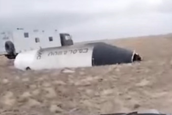 Фотография к новости: Жителей в Улытауской области эвакуировали из-за падения обломков космического корабля