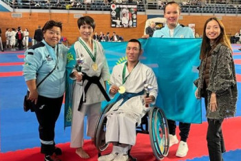 Пара-каратисты из Казахстана стали чемпионами мира в Италии