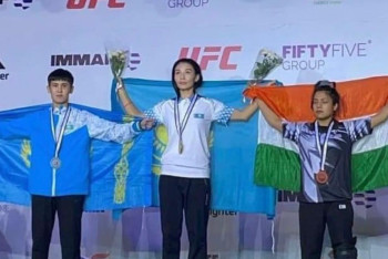 Шымкентская женщина-полицейский стала чемпионкой Азии по боевым искусствам