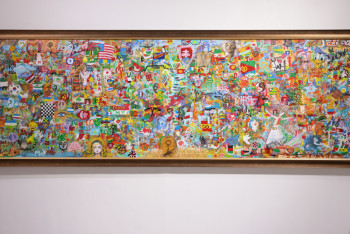 Лучше объединяться и рисовать, чем ссориться и воевать - автор "Картины мира"