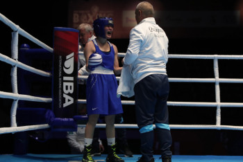 Фотография к новости: Казахстанка вышла в полуфинал чемпионата Азии по боксу в Иордании