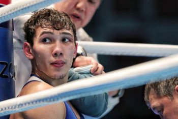 Фотография к новости: Серик Темиржанов завоевал для Казахстана десятую медаль чемпионата Азии по боксу