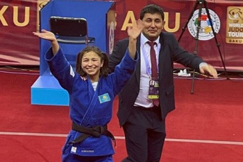 Фотография к новости: Казахстанка стала чемпионкой мира по пара дзюдо