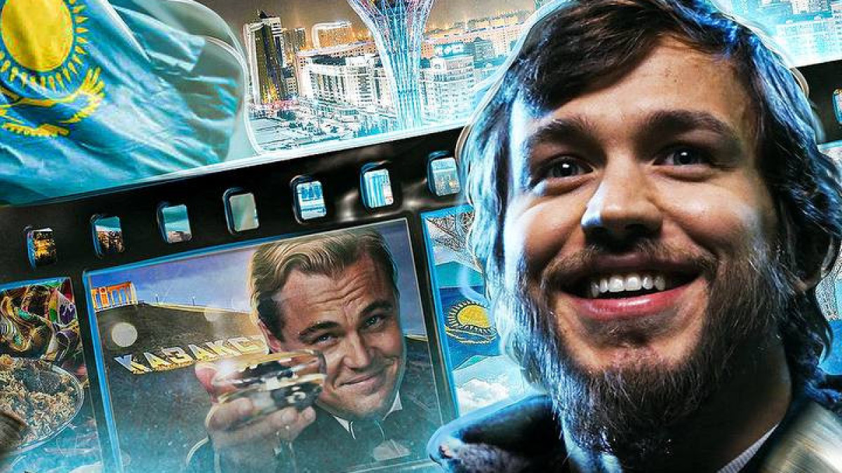 Российский актёр Сергей Романович снял шуточный ролик про Казахстан