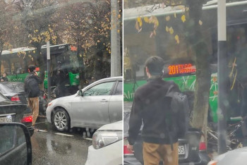 Фотография к новости: "Тормозная система работала исправно" - ДТП с автобусами прокомментировали в "Алматыэлектротранс"