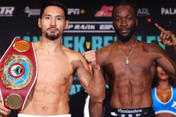 Фотография к новости: Алимханулы одолел Бентли и защитил титул чемпиона мира