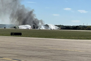 Фотография к новости: Два самолёта столкнулись во время авиашоу в США