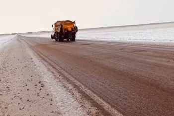 Фотография к новости: В Казахстане усилено патрулирование республиканских трасс