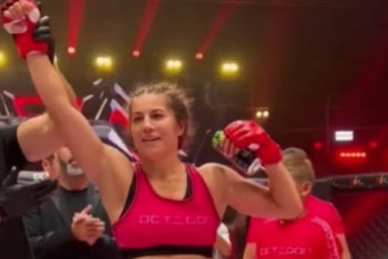 Фируза Шарипова досрочно выиграла второй бой в ММА