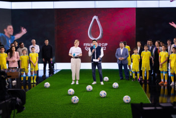 Фотография к новости: FIFA QATAR 2022: показ чемпионата мира по футболу презентовали в столице