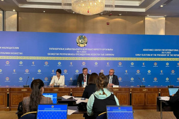 Фотография к новости: "Положительное впечатление о работе участков" - международные наблюдатели о проведении выборов